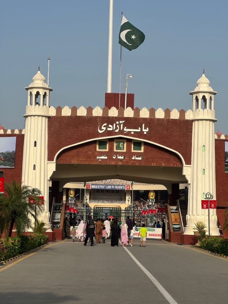 Wagah Border ceremony lahore