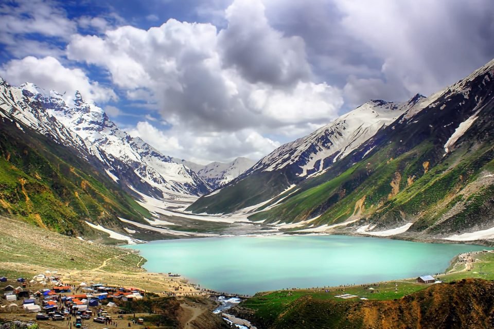 Lake Saif ul Malook: A Complete Visitor’s Guide 21 Lake Saif ul Malook with crystal-clear water surrounded by snow-capped mountains in Kaghan Valley, Pakistan.
