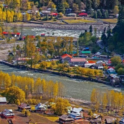 Sharda valley Neelum Kashmir mountains